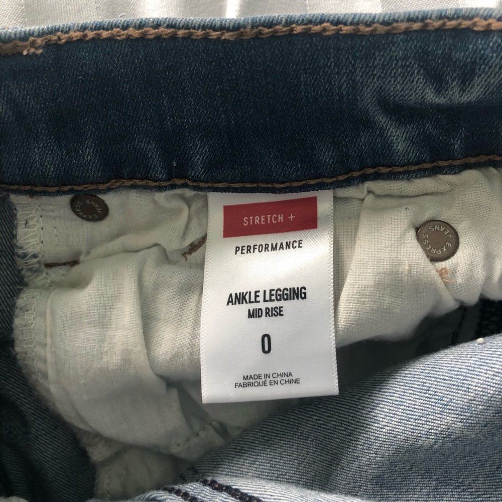 Express Distressed Jeans - Picture 6 of 7